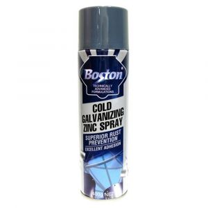 Cold Galvanising Zinc Spray Can 400g Boston Rust Prevention Protection