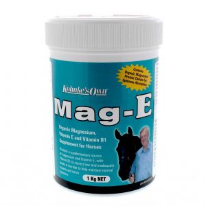 Mag-E 1kg Kohnke's Own Horse Equine Health Supplement Magnesium Vitamin E B1