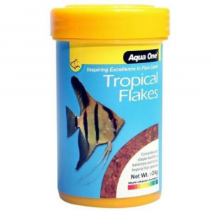 AQUA ONE Tropical Flakes Fish Food 24g
