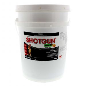 Shotgun Pindone Oat Rabbit Bait Oatbait Freezone 10kg Anticoagulant Oat Poison