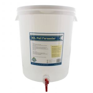 30L Fermenter With Airlock Thermometer & Tap All In One Ferment Home Brew