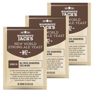 Mangrove Jack's M42 New World Strong Ale Yeast 10g PK3