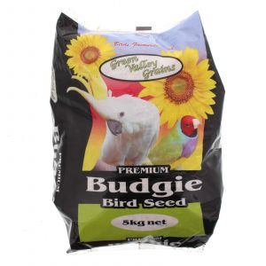 Budgie Seed Mix 5kg Bird Food Green Valley Hulled Oats Jap Millet Pannicum Oil