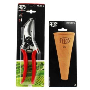 FELCO 2 Pruning Shears / Secateurs with Holster 912 Made In Switzerland Genuine