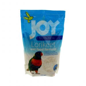 Joy Lorikeet Wet Diet 500g Natural Bird Aviary Chicken Feed Formula Treat