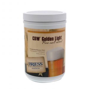 CBW Golden Light Briess Extract 1.5kg Concentrated Brewers Wort Home Brew