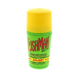 Bushmans Bushman Roll On Insect Repellent 20% DEET Non Greasy Neutral Scent 65g