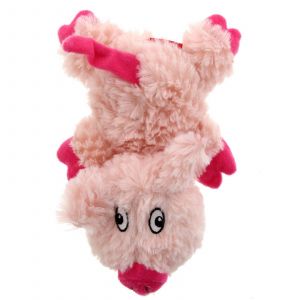 Dog Toy Yours Droolly Plush Cuddlies Pink Pig Small