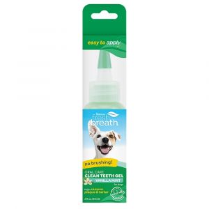 Clean Teeth Oral Care Gel Vanilla Mint 59ml Tropiclean Dog Puppy Dental