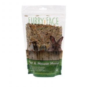 Furry Face Rat & Mouse Menu 500g Premium Gourmet Pet Food Grains Seeds Nuts Etc