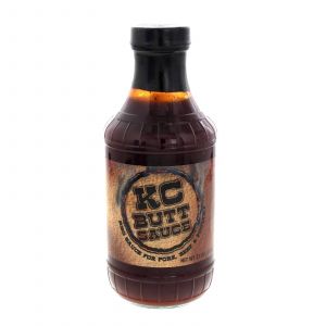 KC Butt Bottle 21oz BBQ Barbecue Sauce Pork Beef Poultry Cooking Smoke Barbecue