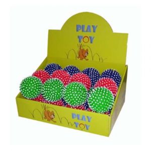 Dog Toy Spikey Pvc Ball Assorted Colours K9 Homes