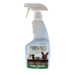 Furry Face Cage Cleaner 500ml Small Animal Health Rabbit Guinea Pig Clean