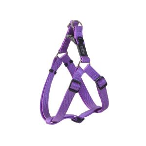 Rogz Lumberjack Step In Dog Harness For X-Large Dogs Purple Reflective Safety