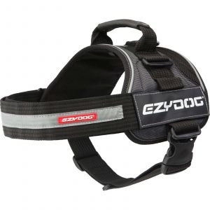 Ezydog Convert Dog Harness Rugged Tough Design Trail Ready X-Large Charcoal