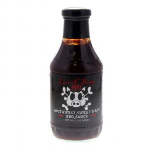 Loot N' Booty Sweet Heat BBQ Sauce Barbecue Gluten Free All Natural Premium