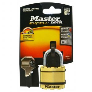 Master Lock Padlock Excell Laminated 45mm Wide Lock Security Protection
