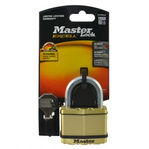 Master Lock Padlock Exl Laminated 64mm 27mm Shackle  Lock Security Protection