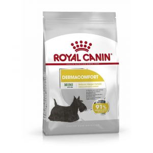 Royal Canin Mini Breed Dermacomfort Dried Dog Food; Adult Dog Food; Mini Breed Dog Food; Dry Dog Food; Dermacomfort Dog Food