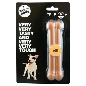 Nylon Tasty Bone Lamb Small Dog Toy Treat Long Lasting Flavour Safe Chew