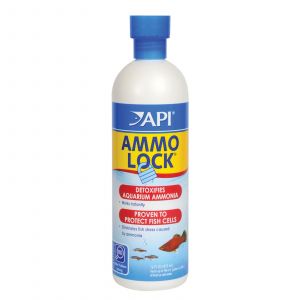 API Ammo Lock 473ml Fish Tank Aquarium Treatment Protects Fish From Ammonia