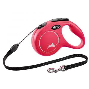 FLEXI Classic Retractable Large 5 Metre Dog Lead - Red