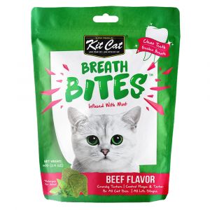 Cat Treat Kit Cat Breath Bites Beef 60G
