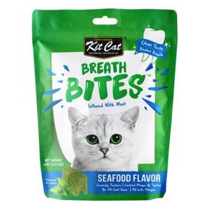 Cat Treat Kit Cat Breath Bites Seafood 60G