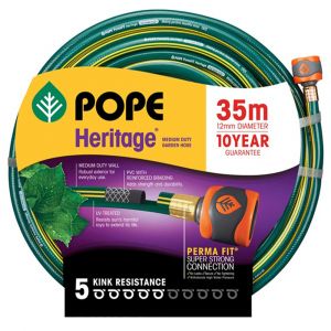 Garden Hose Heritage 12Mm X 35Mt Pope