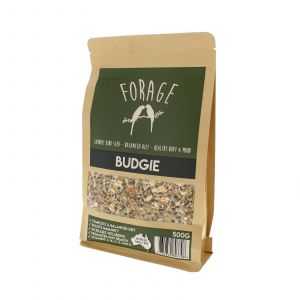 Forage Budgie 500g Bird Food Mix Millet Seed Fresh Australian Made