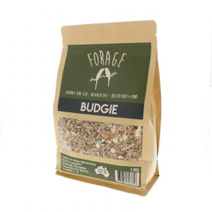 Forage Budgie 1kg Bird Food Mix Millet Seed Fresh Australian Made