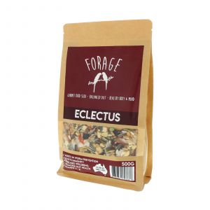 Forage Eclectus 500g Bird Food Mix Millet Seed Fresh Australian Made