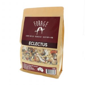 Forage Eclectus 1kg Bird Food Mix Millet Seed Fresh Australian Made