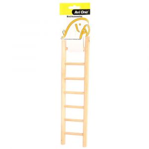 Avi One Bird Toy Wooden Ladder 7 Rung