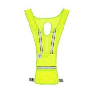 Led Safety Vest - Light Green Safeglow Standard
