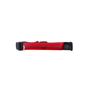 Led Fitness Belt - Red Safeglow Small