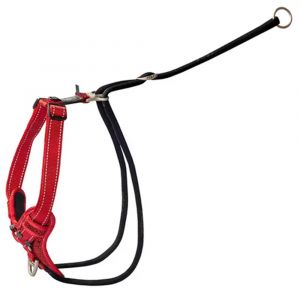 ROGZ Control Stop Pull Harness Red - Extra Large