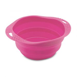 Beco Pet Water Travel Bowl Pink Medium