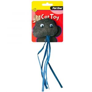 Pet One Cat Toy Jellyfish Grey 15.5cm