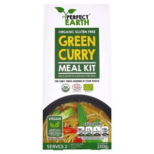 Perfect Earth Green Curry Organic Gluten Free Meal Kit 200G