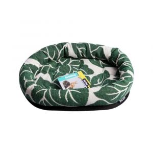 Bed Sml Animal Lounger Tropical Leaf Kongs
