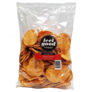 Nacho Cheese Corn Chips Feel Good Foods 500G