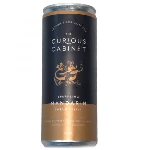 The Curious Cabinet Sparkling Mandarin Shrub Elixir 250ml
