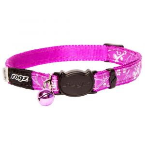 Rogz Silkycat Safeloc Collar Purple 11mm