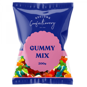 GEELONG CONFECTIONERY Gummy Mix 200g