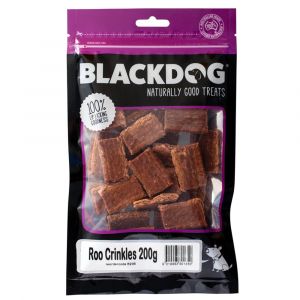 BLACKDOG Roo Crinkles Dog Treats 200g