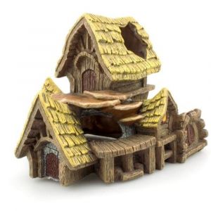 BIOSCAPE Yellow Roofed Home 11.5 x 11cm