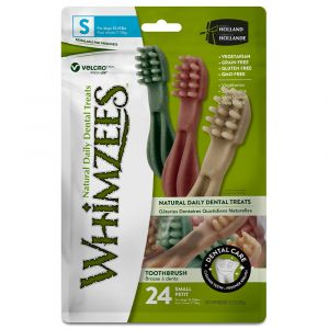 WHIMZEES Small Toothbrush Star Dog Treat - 24 Pack