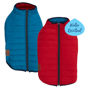 KAZOO Reversible Puffer Jacket Red & Blue