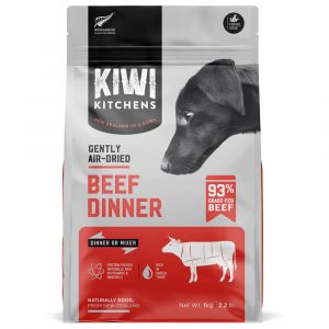 KIWI KITCHENS Air Dried Beef Dog Dinner 1kg